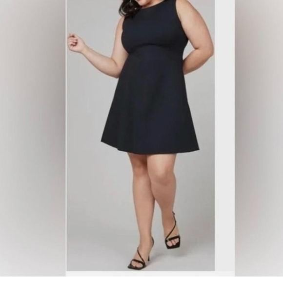 SPANX Classic Black Mini Dress - Picture 1 of 7